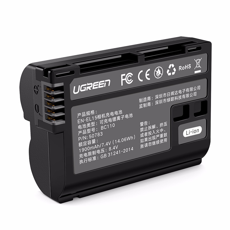沐鸣2原装尼康相机电池，D750D810单反专用EN-EL15电池