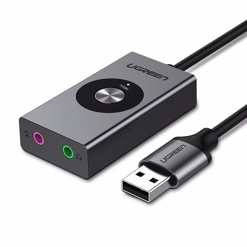沐鸣2USB7.1外置声卡，USB转耳机麦克风声卡