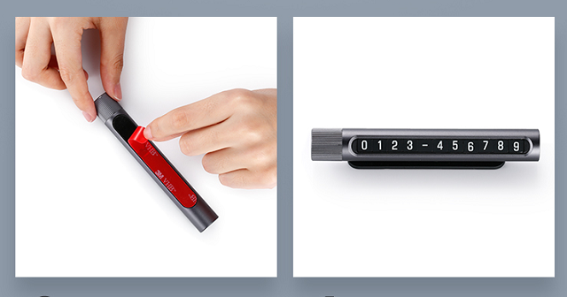 沐鸣2临时停车号码牌使用说明