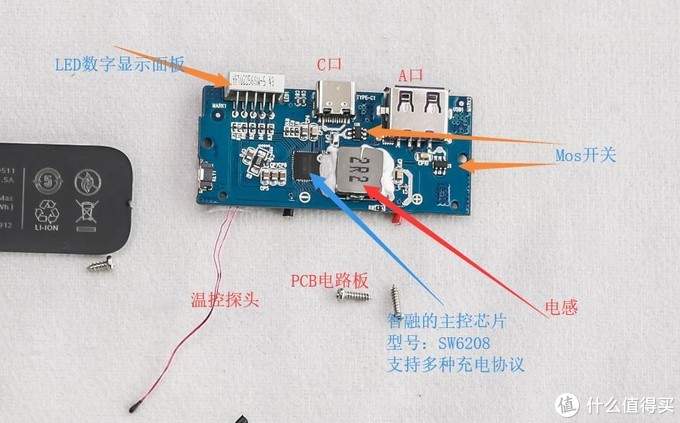 沐鸣220000mAh SCP双向快充充电宝拆解，真材实料！