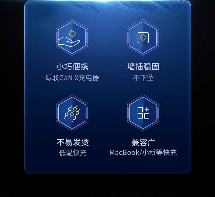 沐鸣2氮化镓充电器65W