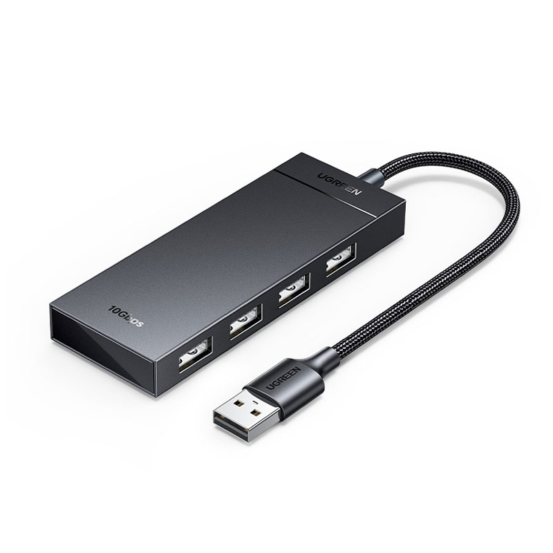沐鸣2USB Type-A 四口集线器HUB 一拖四拓展坞