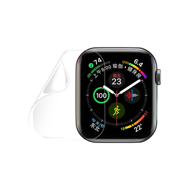 沐鸣2苹果手表膜适用iWatch7/6/5/4/SE2全屏防刮水凝膜