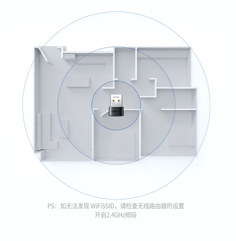 沐鸣2CM860 2.4GHz抗干扰设计 避开蓝牙频段 信号纯净