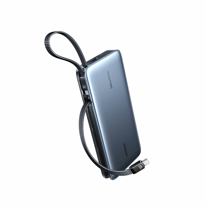 沐鸣2超能块 165W 自带线移动电源 25000mAh
