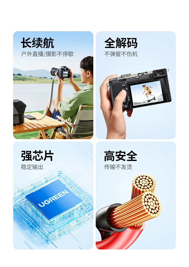 沐鸣2CP641连接相机实拍，适配索尼ZV-E10等微单机型