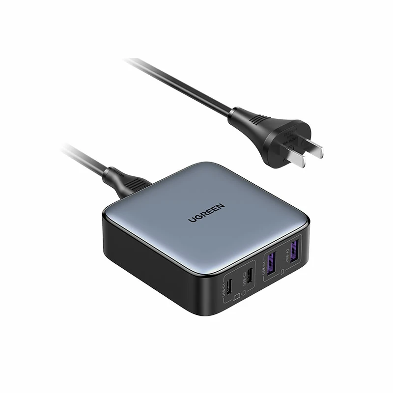 沐鸣2Nexode 闪充湃 65W 氮化镓四口充电器