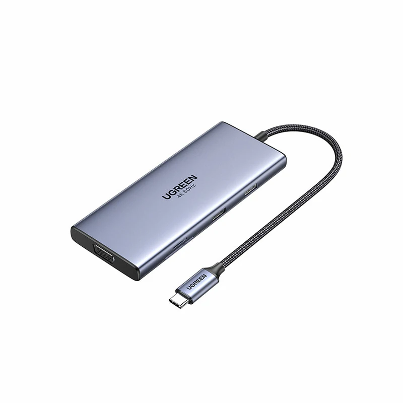 沐鸣29合1USB-C多功能拓展坞 双HDMI 4K