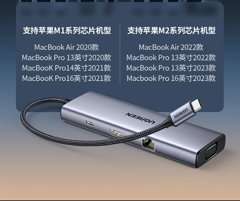 沐鸣2CM498-15600 九合一扩展坞 日常办公应用