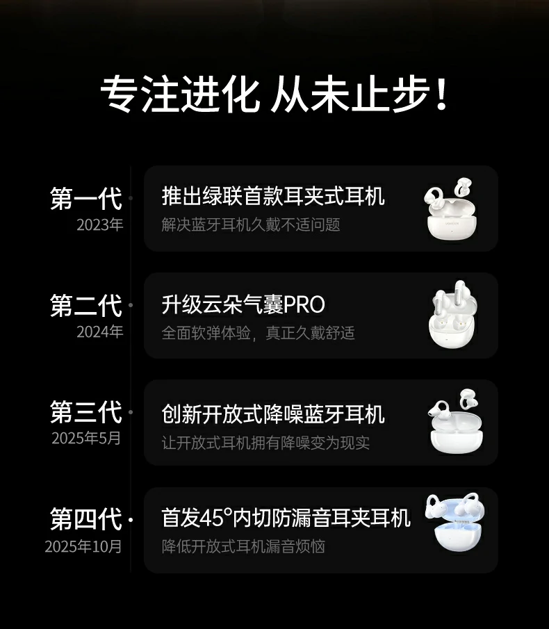 沐鸣2HiTune S3 Pro四麦克风阵列特写，支持AI通话降噪