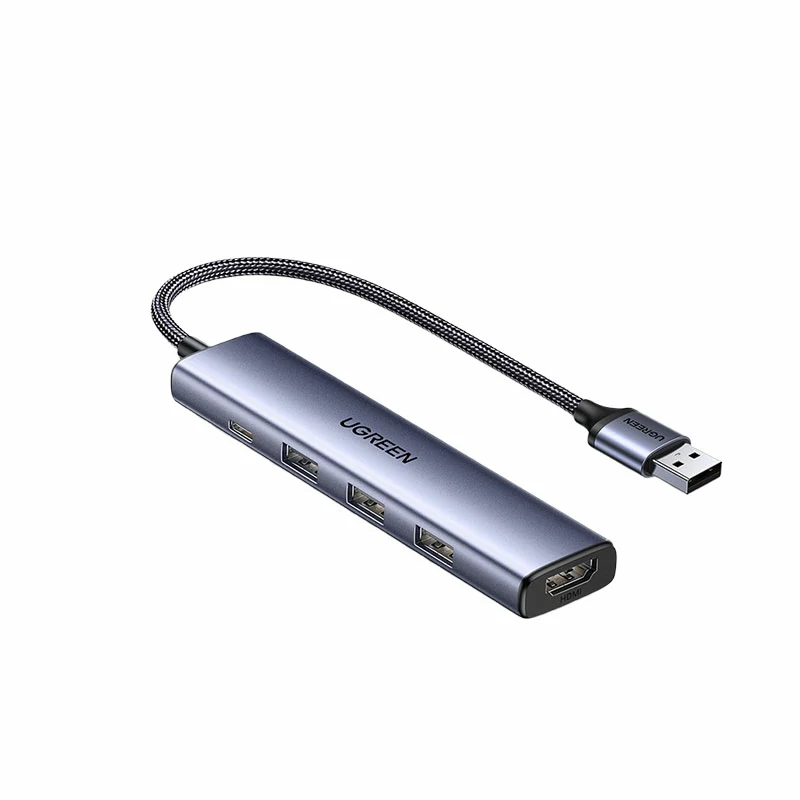 沐鸣2USB-A 五合一多功能扩展坞 HDMI