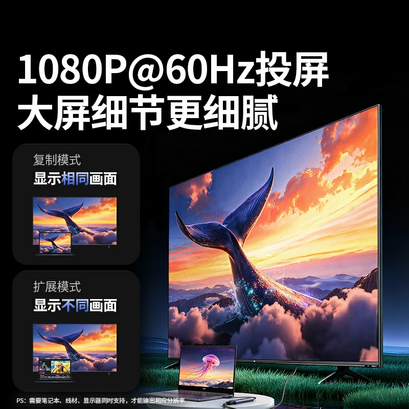 沐鸣2USB-A 五合一多功能扩展坞 HDMI
