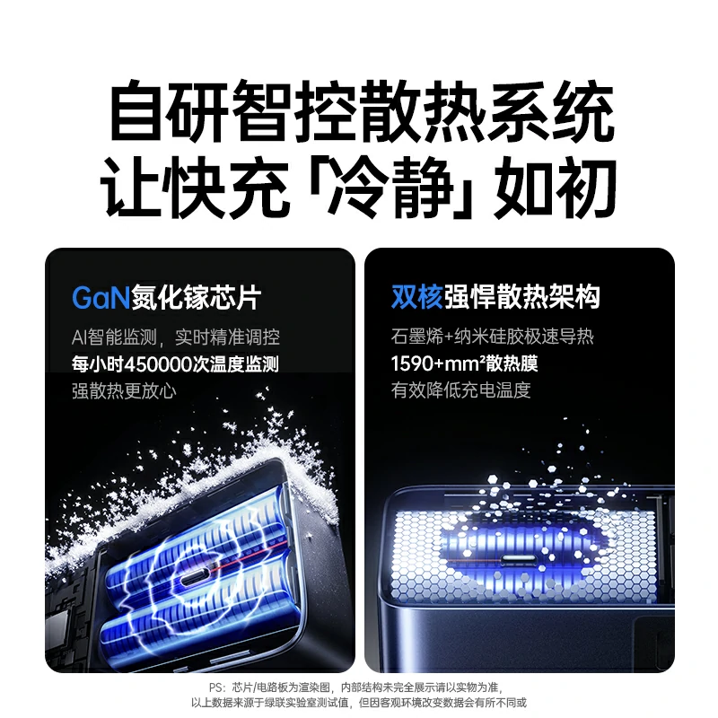 沐鸣265W三合一快充移动电源 10000mAh