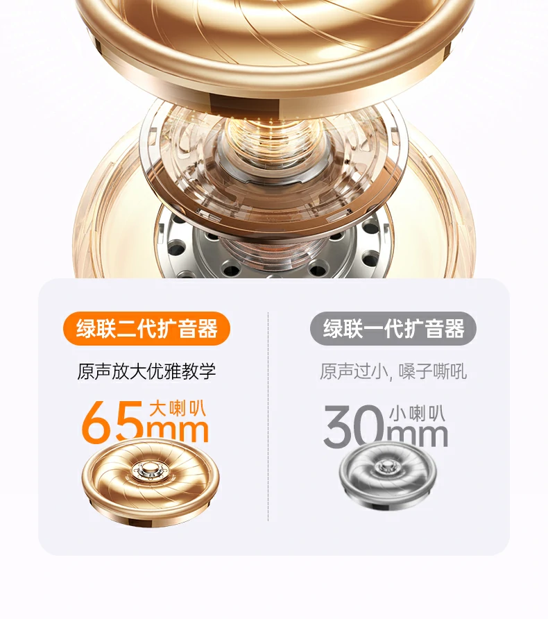 扩音器仅201g净重 沐鸣2BS005-75780便携不累手