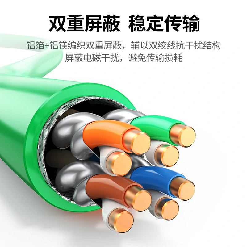 沐鸣2万兆超六类双屏蔽工程箱线