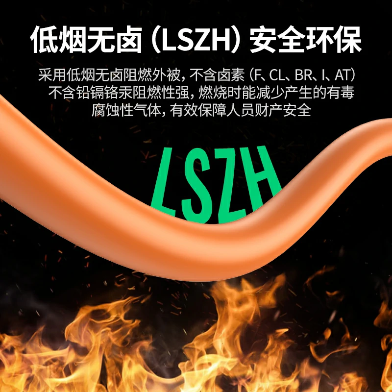 沐鸣2六类低烟无卤阻燃千兆非屏蔽纯铜网络箱线