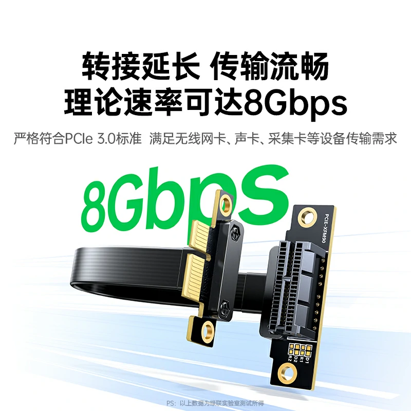 沐鸣2PCIe3.0x1延长线10cm