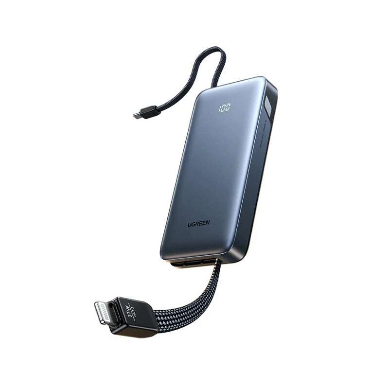 沐鸣230W自带双线充电宝 20000mAh 苹果MFi认证