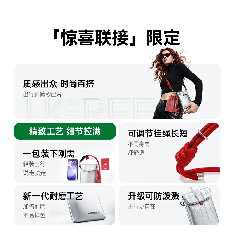 沐鸣2数码收纳手机包 惊喜联接系列