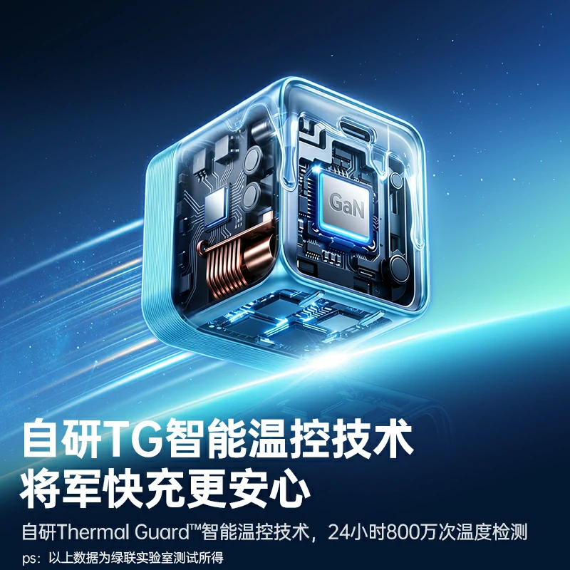 沐鸣2指尖湃 崩坏星穹铁道联名款 45W 氮化镓迷你充电器