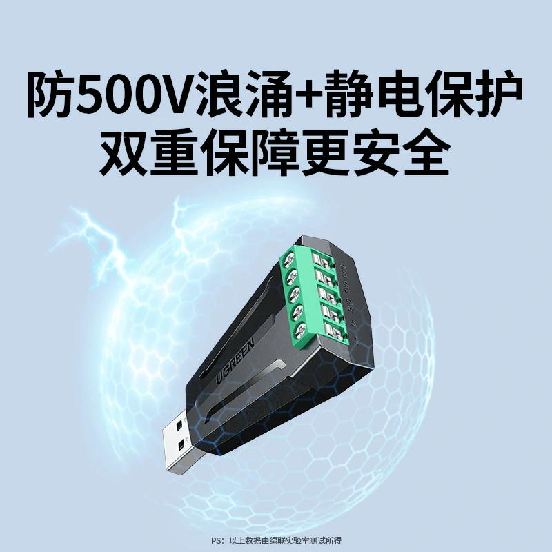 沐鸣2USB转RS232/RS485串口转换器